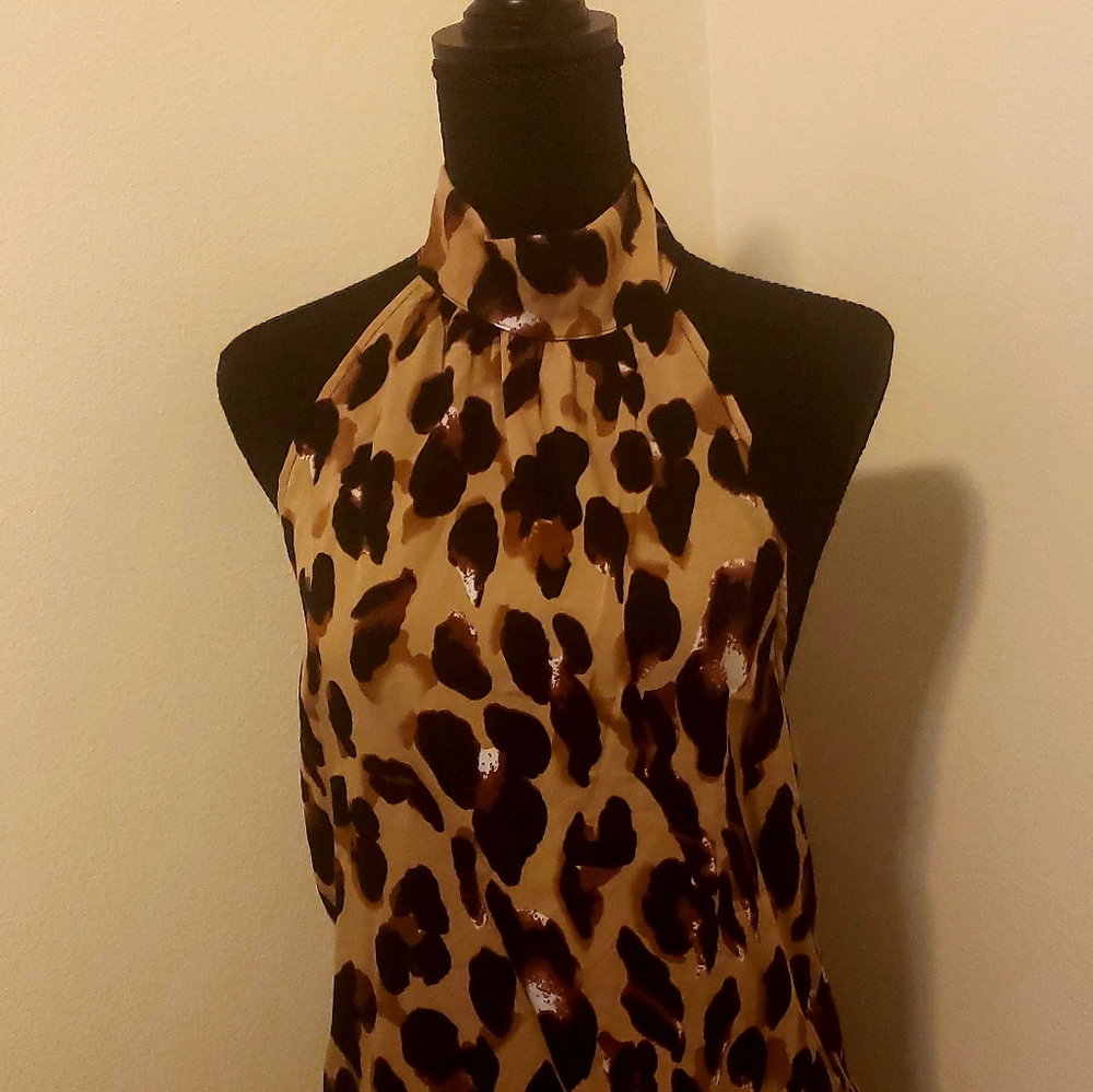 Backless Blouse